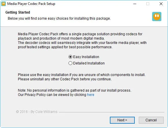 Windows Media Player Codec Pack V4.5.3 Crack 