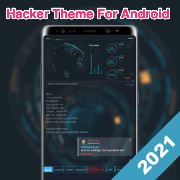 Shield Hacker Launcher  Hacker Theme for android mod apk