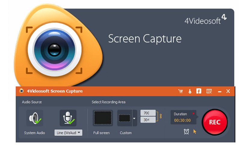 4Videosoft Screen Capture Free Download For Windows Free Download