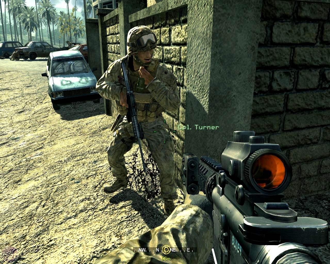 Call Of Duty 4 Modern Warfare Game For PC Highly Compressed