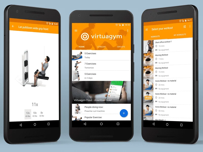 Virtuagym Fitness Pro V7.5.7 Fitness Workout Plans, Nutrition Tracking Apk