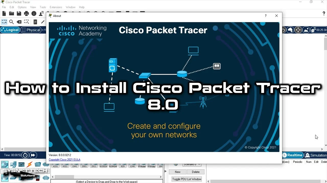 Cisco Packet Tracer 8 Latest Version