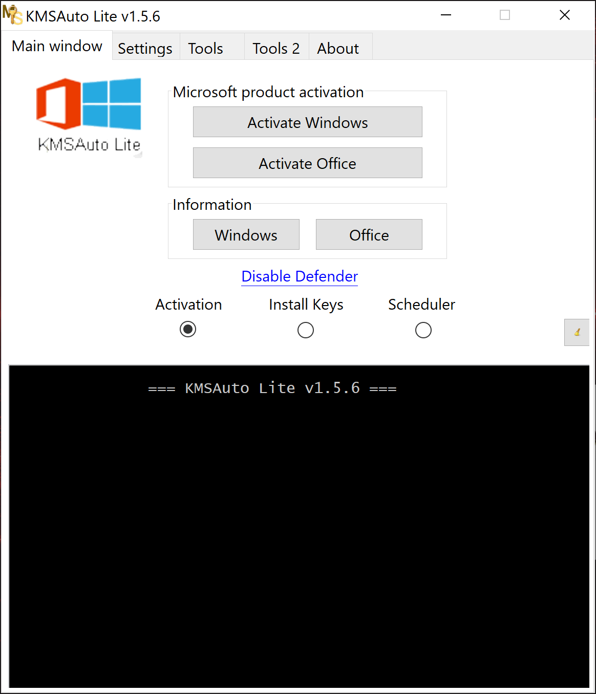 Kmsauto Lite – Windows Office Activator