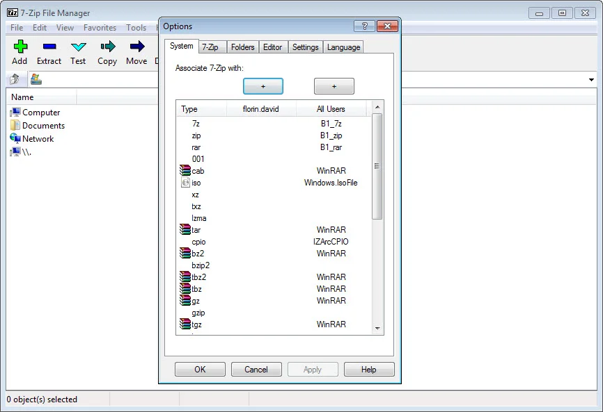 7-ZIP File Manager Full Crack 