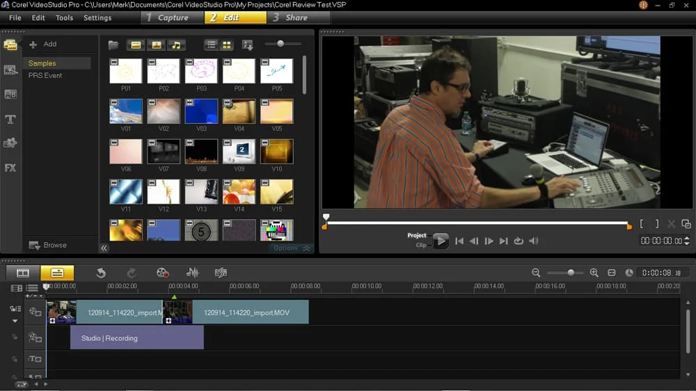Corel Ulead Video Studio X12 Best And Free Windows Video Editing Software