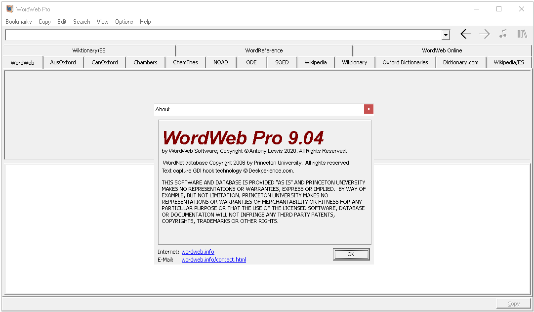 wordweb pro 8.04