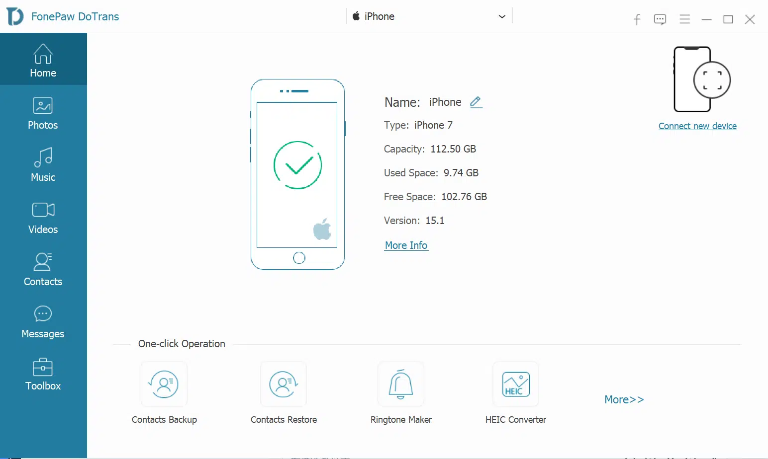 FonePaw iOS Transfer For Windows Free Download