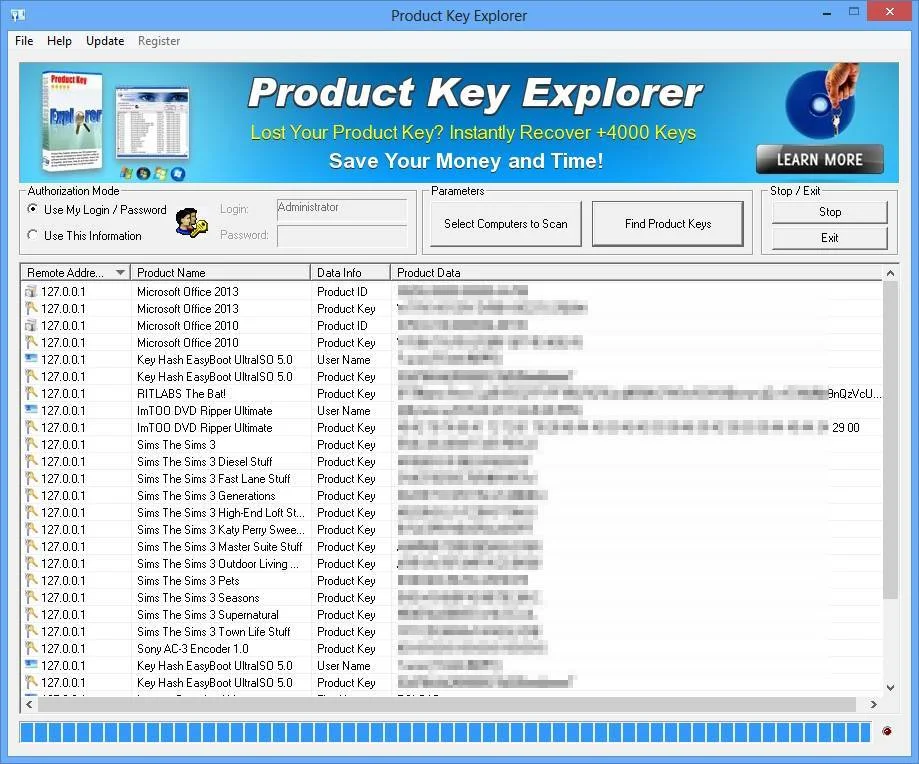 Product Key Explorer Full Version