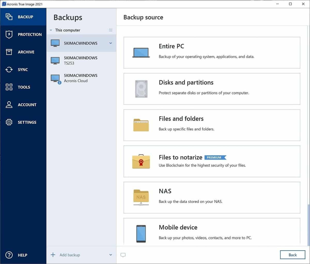 Acronis True Image 2021 Build 30290 Backup, Disk Imaging And Cloning Software