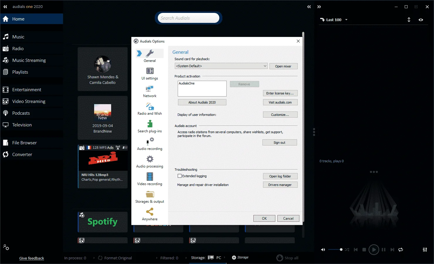Audials One Platinum 2020 V2.52 Video Streamer And Music Recorder Software