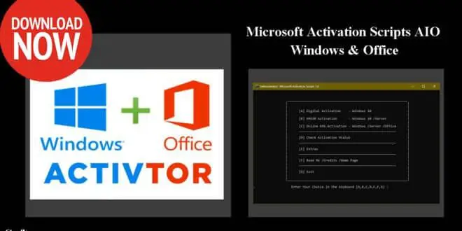 Microsoft Activation Scripts V1.4 Open Source & Clean From Antivirus Detection