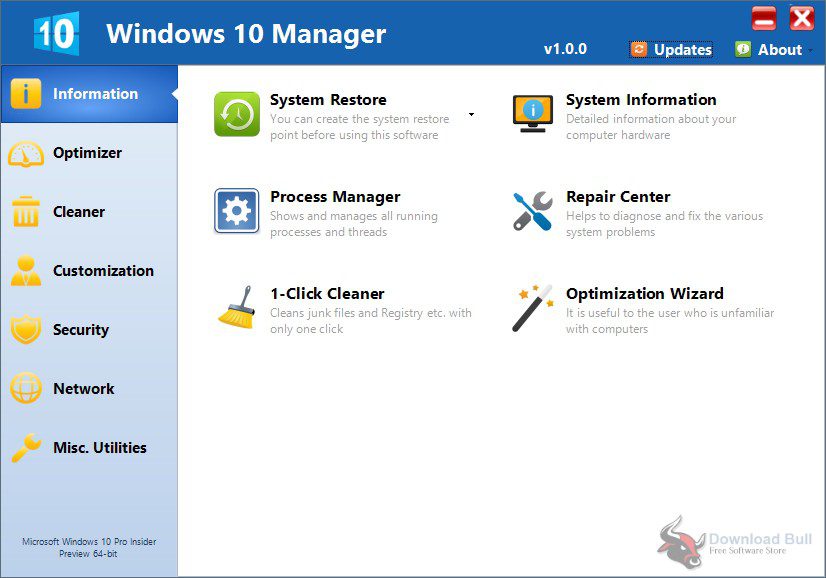 Download Portable Yamicsoft Windows Manager