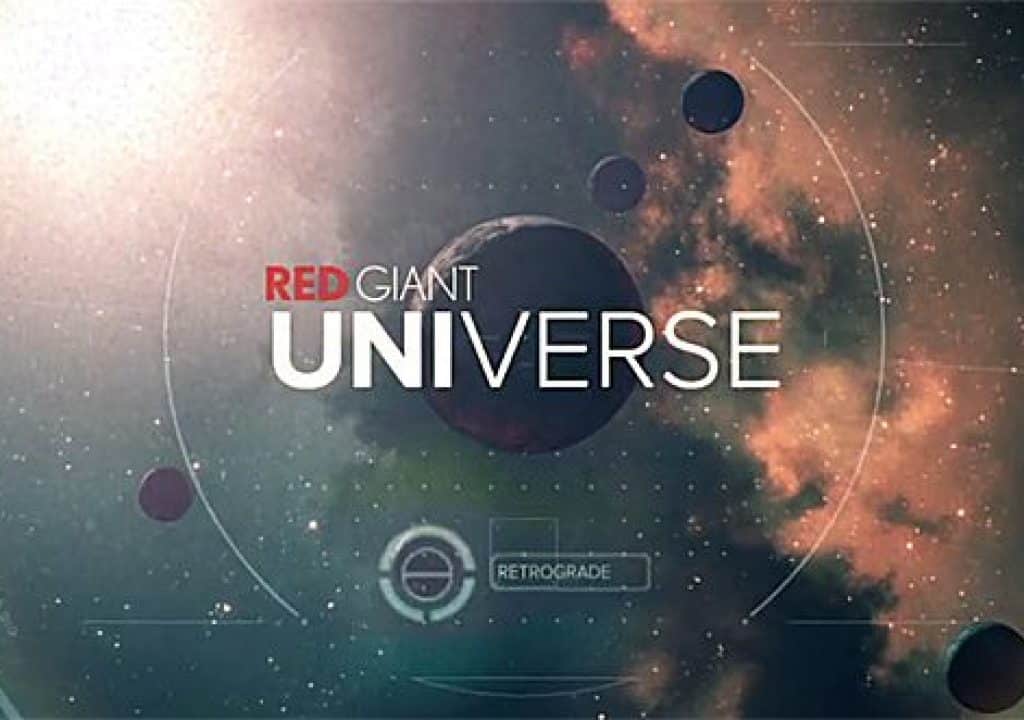 red giant universe vhs stock footage