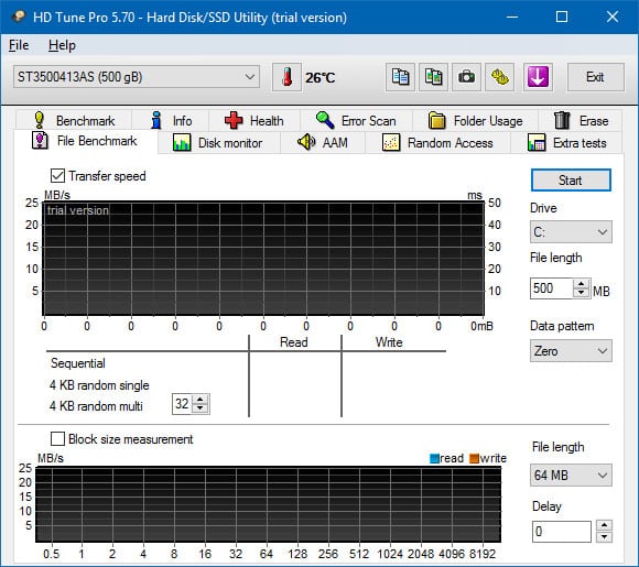 Hd Tune Pro Hard Disk / Ssd Utility Software For Pc