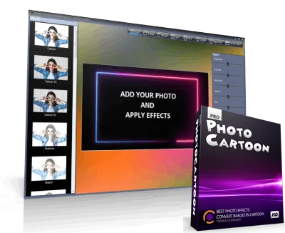 Photocartoon Software For Windows Free Download Box Cover