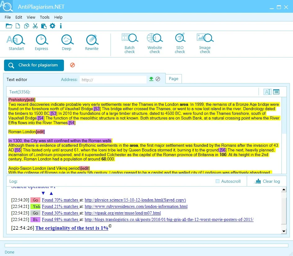 Antiplagiarism.Net Plagiarism Checker Software