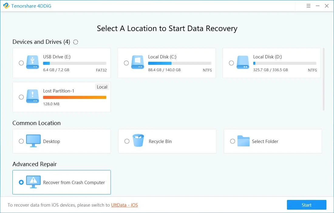 Tenorshare ddig windows data recovery