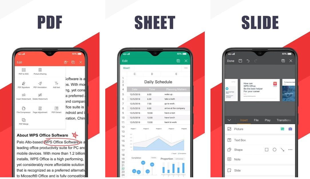 Wps Office Free Office Suite For Word Pdf Excel Apk For Android