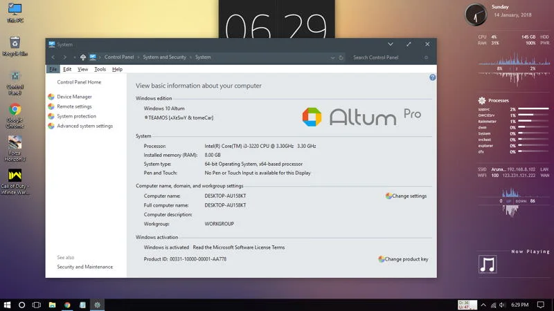 Windows 10 Altum Pro Iso