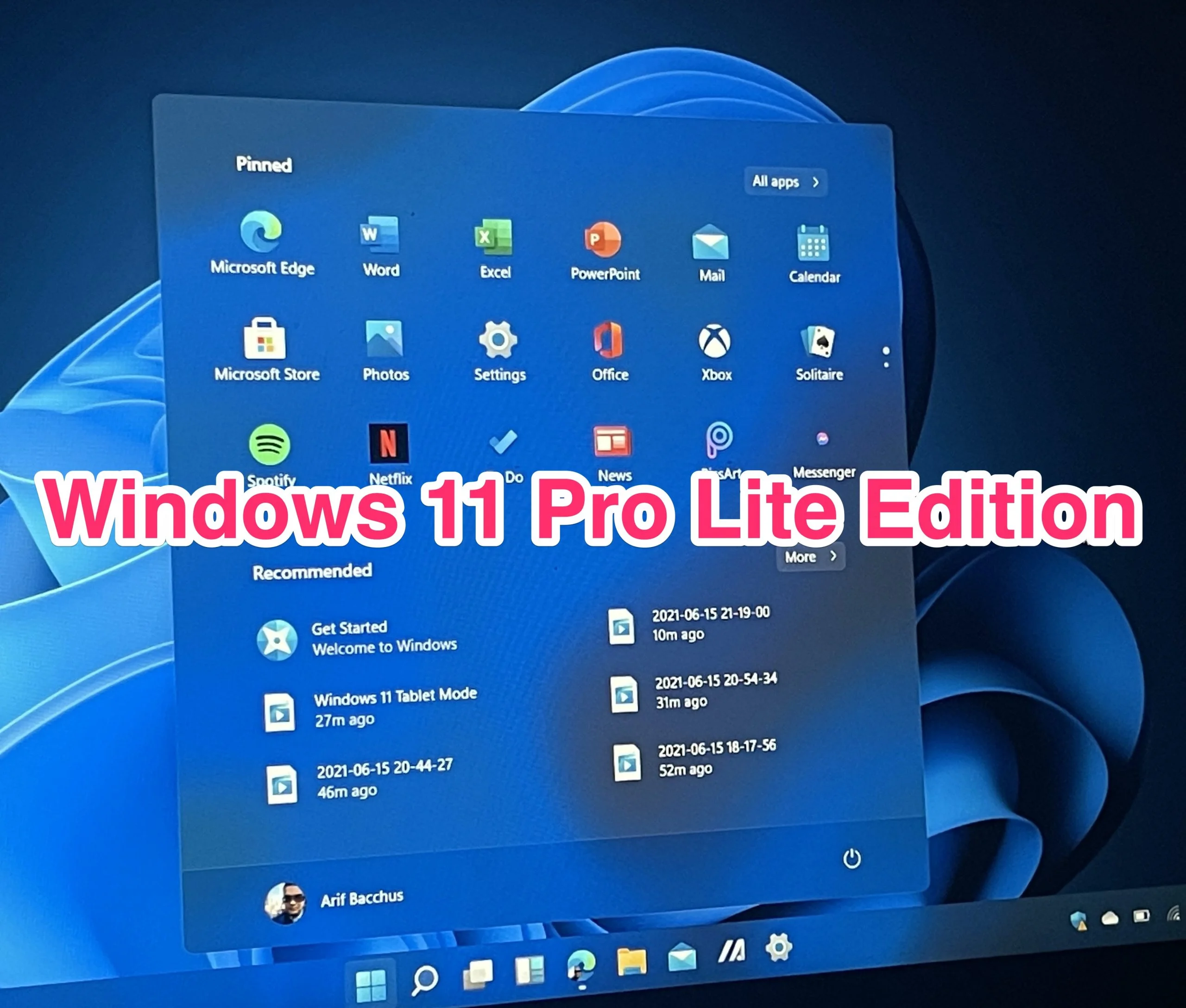 Windows 11 Pro Lite Edition Free Download