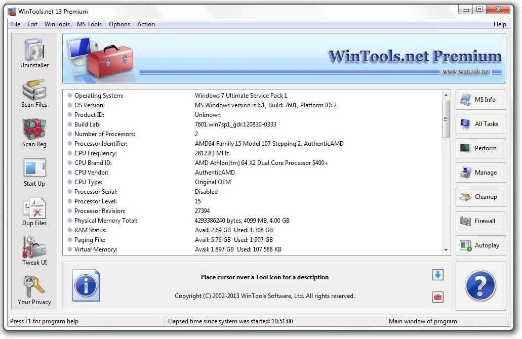 Wintools Net Premium Full Version