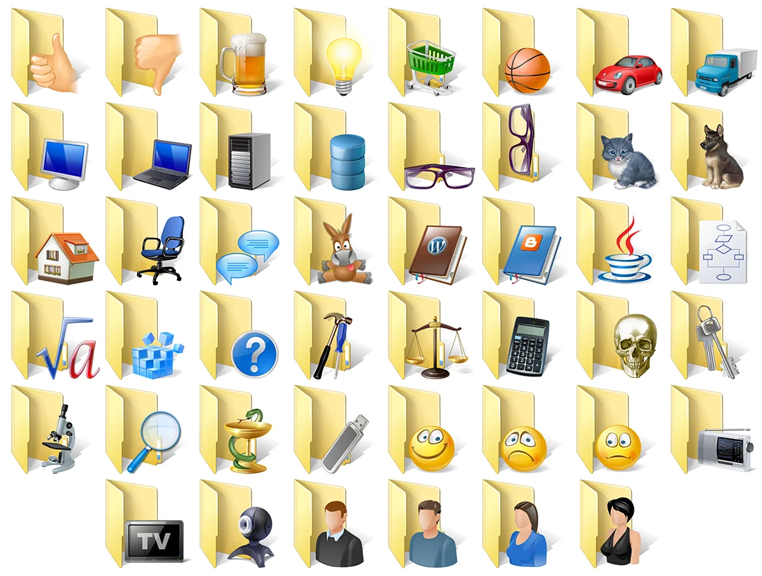 Folder Marker Pro Extra Folder Icons Bundle