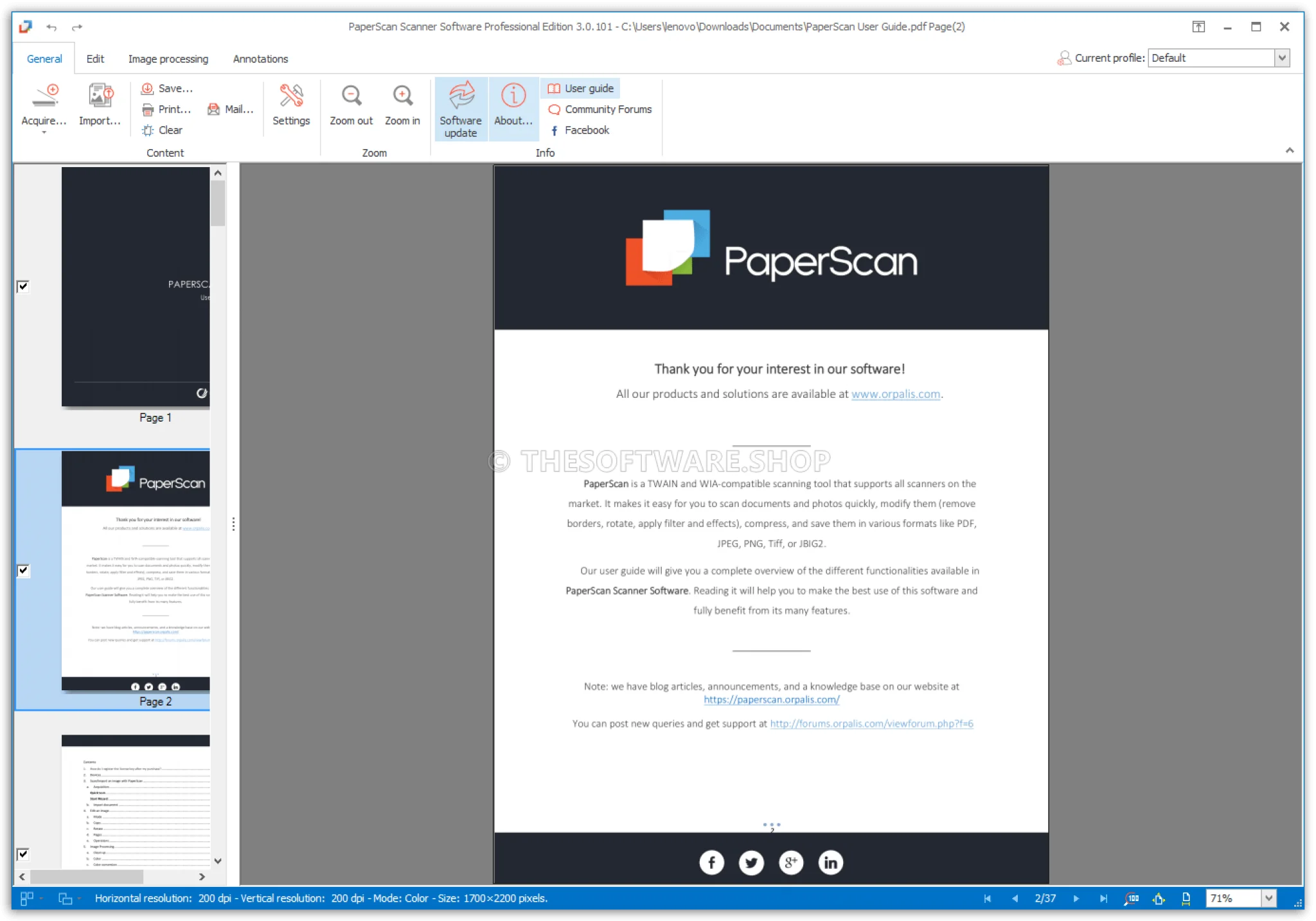  Orpalis Paperscan Pro For Windows Free Download