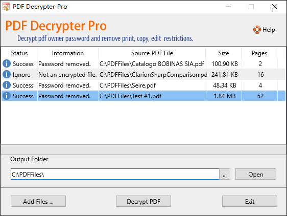 Pdf Decrypter Pro Main