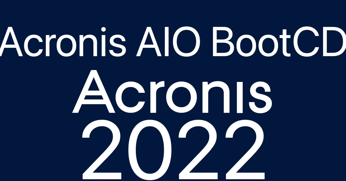 Acronis aio bootcd free download