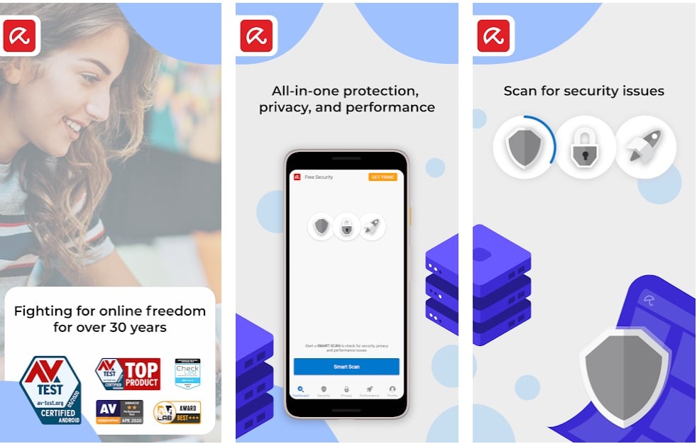 Avira antivirus virus cleaner vpn app