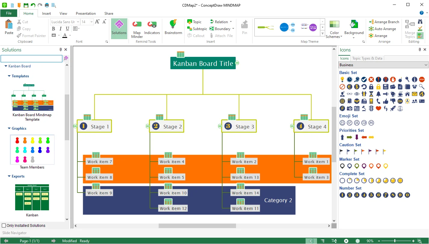 Conceptdraw mindmap mind mapping software