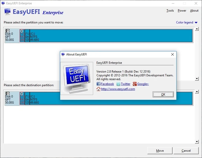 Easyuefi enterprise with keys