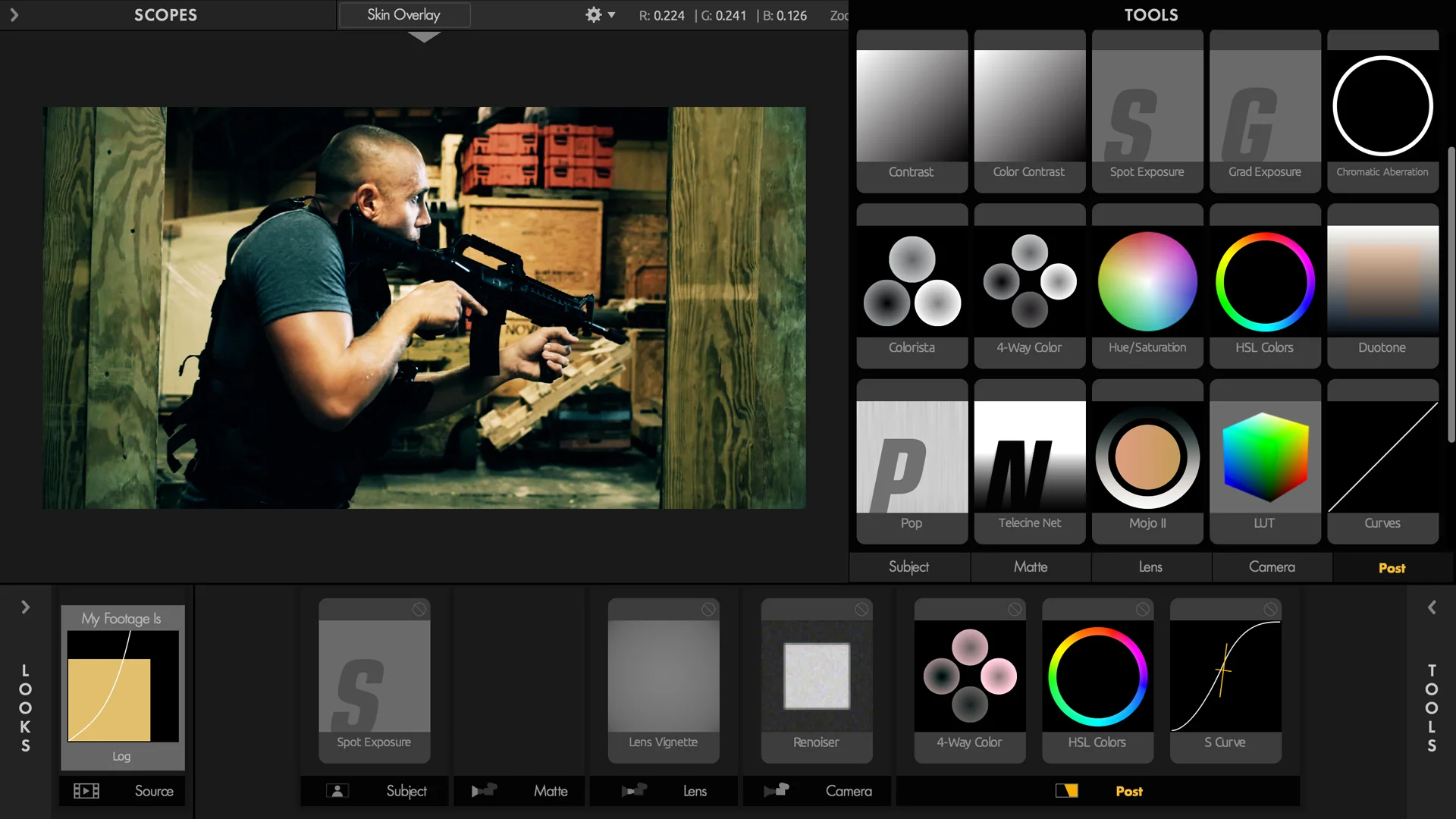 Red giant magic bullet suite looks tools