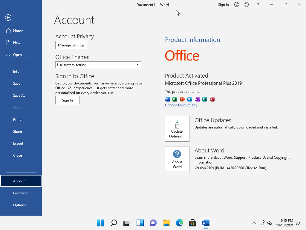 Windows final aio with ms office