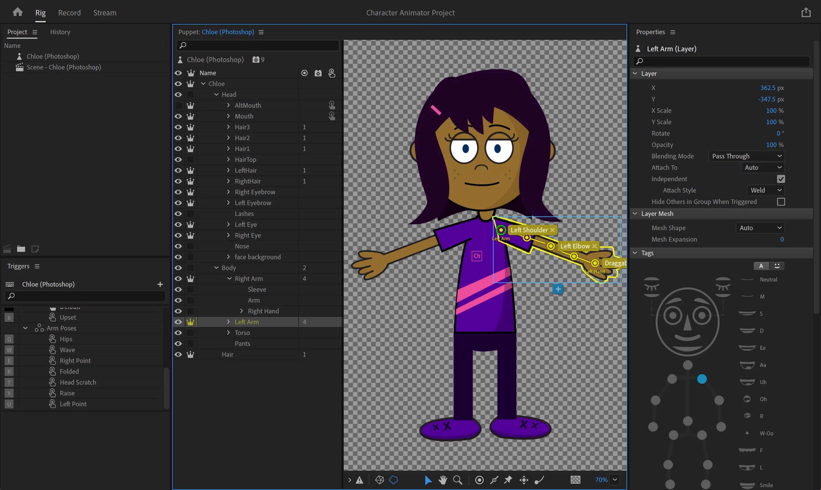 Adobe character animator software
