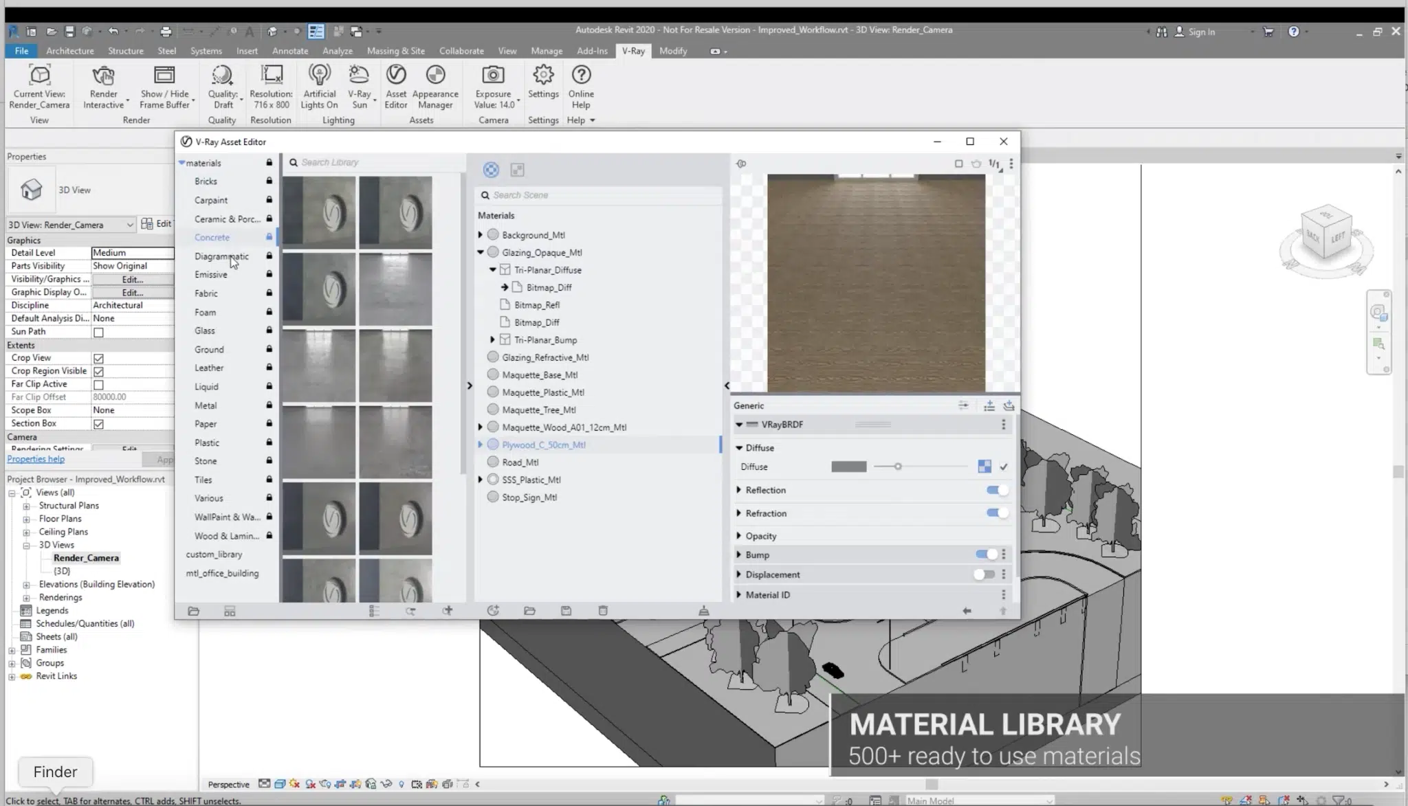 V-Ray Advanced For Revit Full Version free download