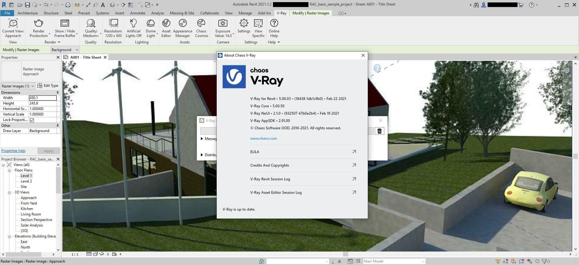 V-Ray Advanced For Revit For Windows Free Download full version