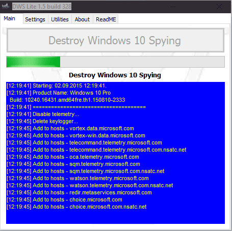 Destroy Windows 10 Spying Free Download Full Version