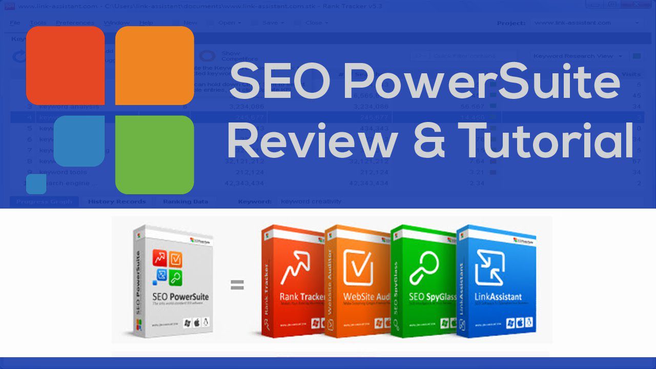 Download SEO PowerSuite DC For Windows Free Download