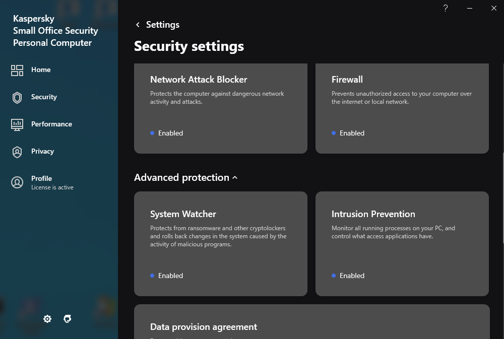 Kaspersky Small Office Security with serial keys