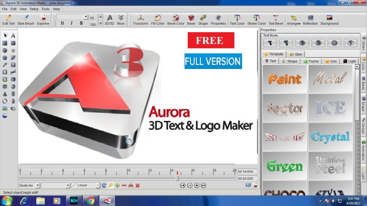 Aurora 3D Animation Maker 2023 Full Version