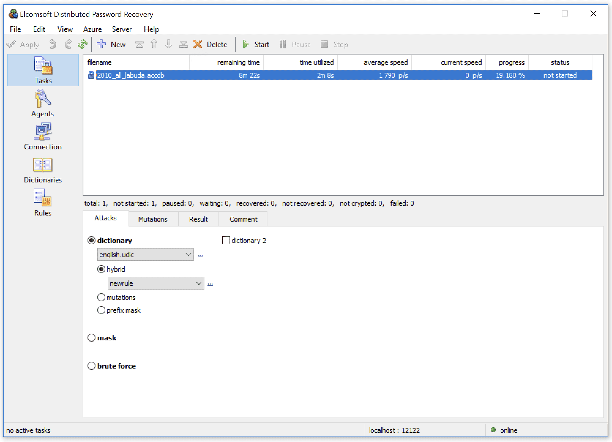 ElcomSoft Distributed Password Recovery With Serial keys