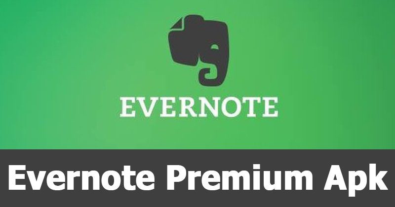 Download Evernote Premium Apk Full Version