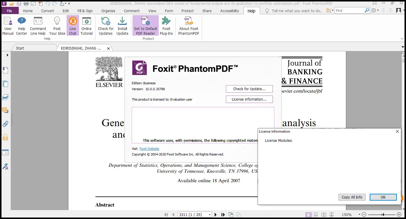Foxit PhantomPDF Business with keys Full Version