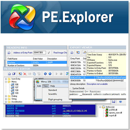 Download PE Explorer with keys