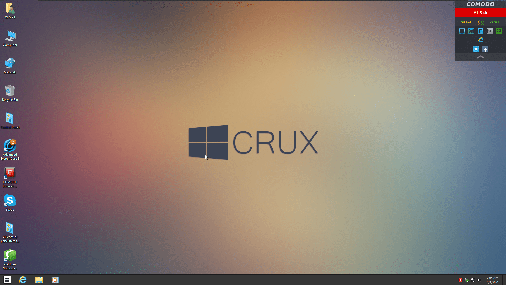 Download Windows 7 Crux Edition ISO Full Version