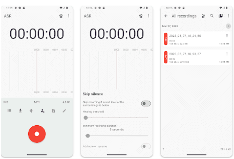 Asr Voice Recorder & Audio Recorder Apk