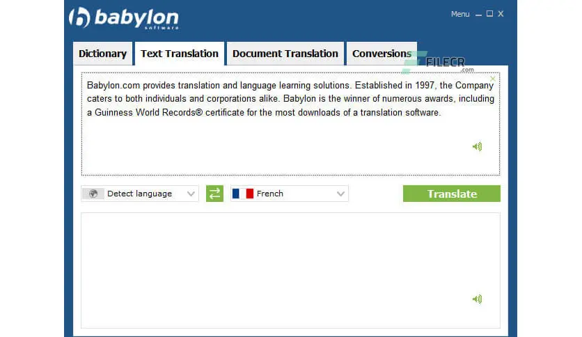 Download Babylon Pro NG 2023 Full Version For Windows Free Download