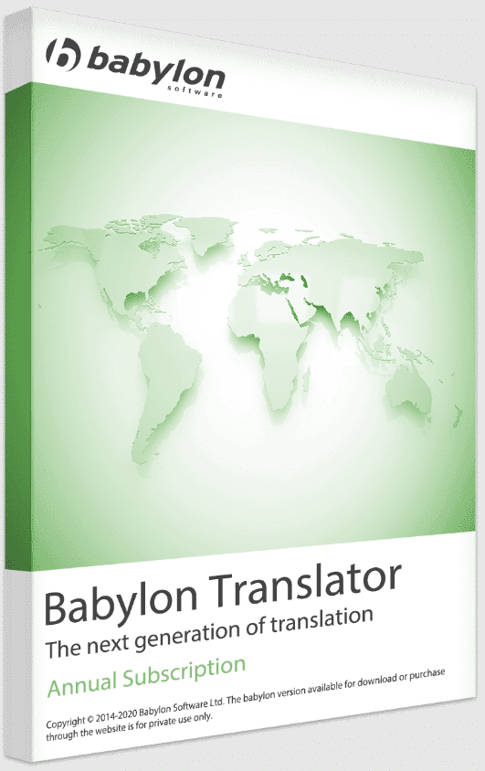 Download Babylon Pro NG Full Version