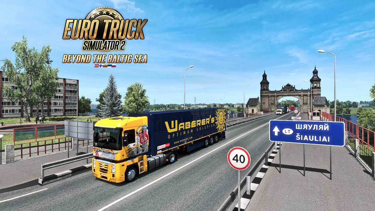 Euro Truck Simulator 2 Beyond the Baltic Sea Game Full Version